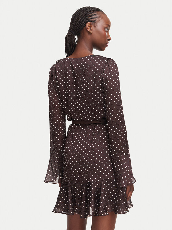 Guess Guess Haljina za svaki dan W6YK35 W2959 Smeđa Regular Fit