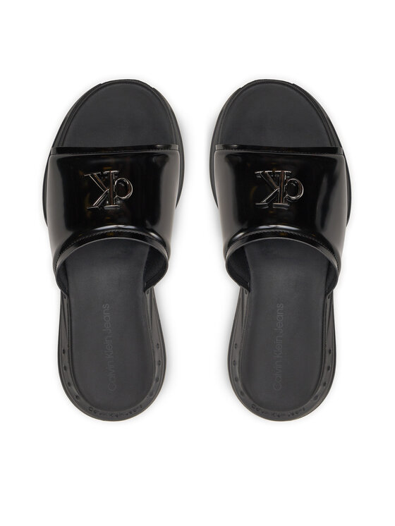 Calvin Klein Jeans Calvin Klein Jeans Nazouváky Chunky Comf Slide Mtr YW0YW01506 Černá