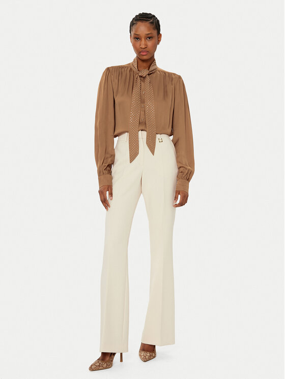 Fracomina Fracomina Camicia FR24WT6006W731R9 Marrone Regular Fit