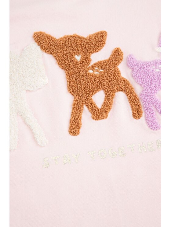 Coccodrillo Coccodrillo T-Shirt ZC5143105WGK-007 Różowy Regular Fit