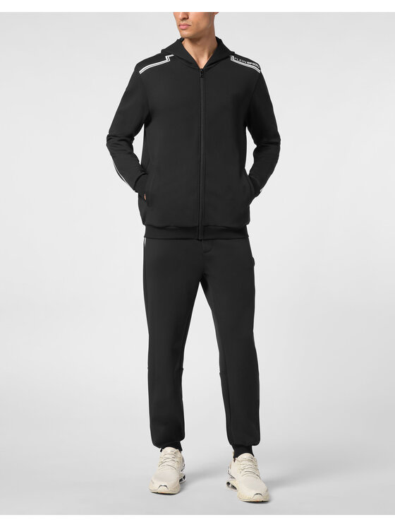 Plein Sport Plein Sport Bluza 14157 Czarny Regular Fit