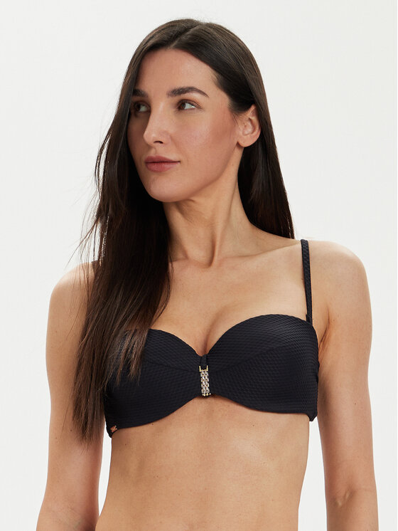 Selmark Selmark Μπικίνι πάνω μέρος BJ516 Μαύρο