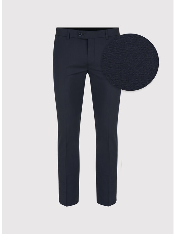 Pako Lorente Pako Lorente Garnitur P24WN-4X-018 Granatowy Super Slim Fit