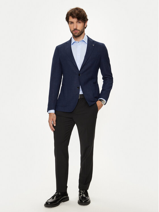 BOSS Boss Zakó C-Hanry-233 50521629 Sötétkék Slim Fit