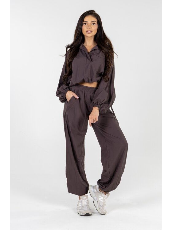 Agatha Studio Agatha Studio Komplet bluzka i spodnie A26ZS-KA-K54 Brązowy Regular Fit