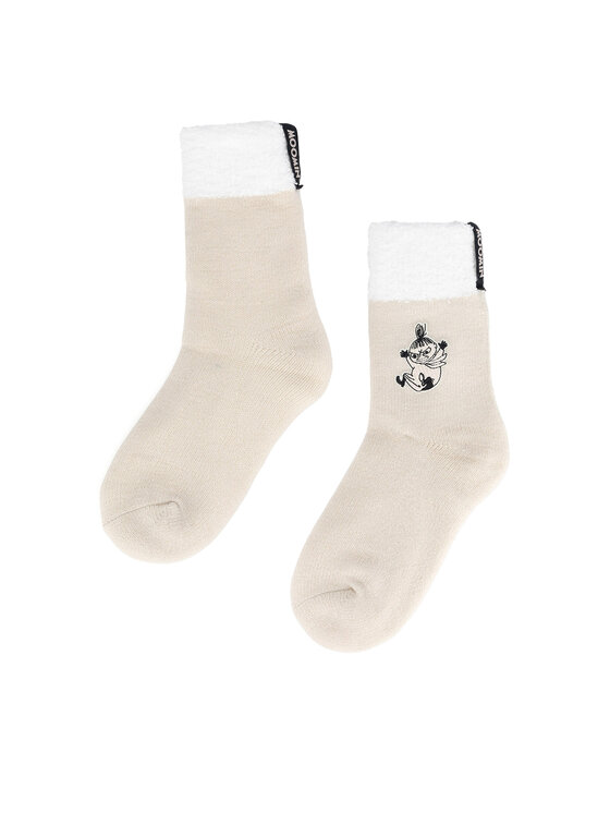 Moomin Moomin Dlhé ponožky ACCCS-AW24-211MMN Béžová