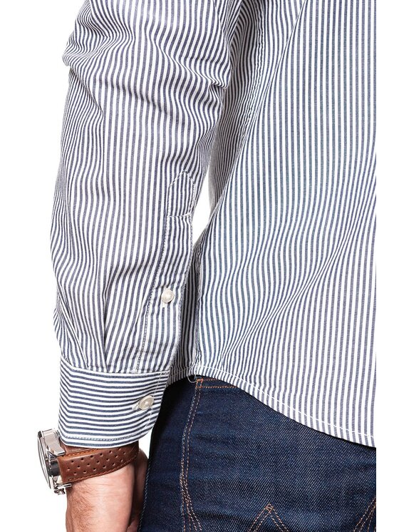 Wrangler Wrangler Camicia 1PKT BUTTON DOWN Blu Regular Fit