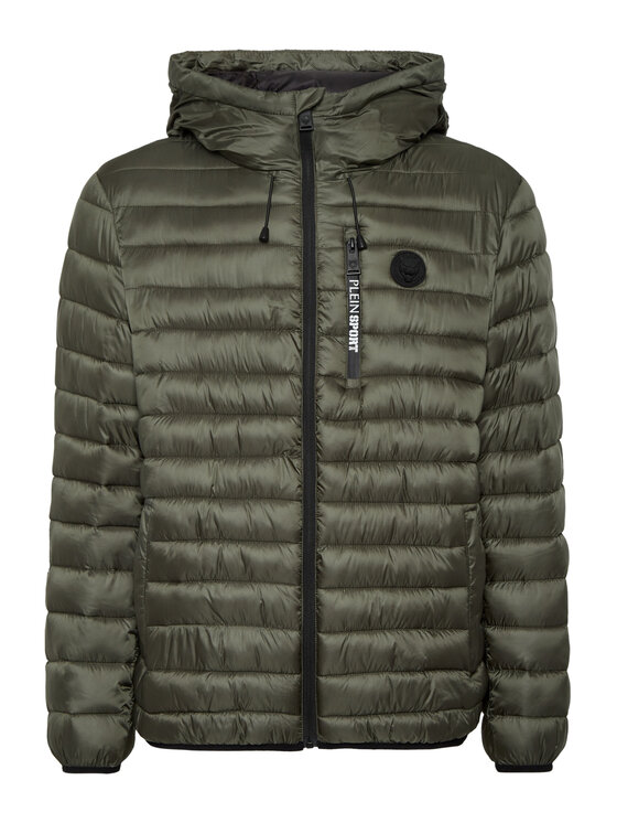 Plein Sport Plein Sport Giubbotto piumino 24009 Verde Regular Fit