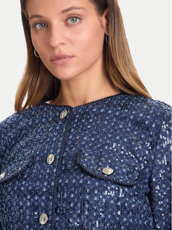 Guess Guess Sacou W5BN0C D0771 Bleumarin Regular Fit