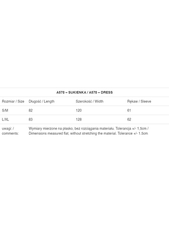 Awama Awama Sukienka letnia A578 Różowy Basic Fit