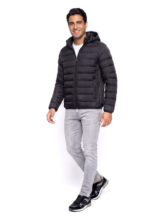 Pako Lorente Pako Lorente Kurtka przejściowa B000B-5X-002 Czarny Regular Fit