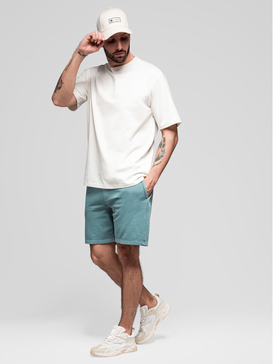 Ombre Ombre komplet szortów materiałowych Z126 Kolorowy Relaxed Fit