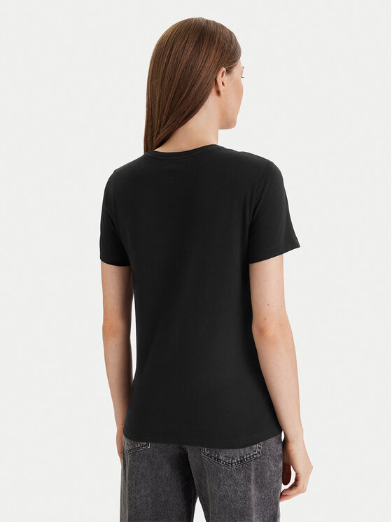 Calvin Klein Underwear Calvin Klein Underwear Póló szett LV00QS7485 Fekete Regular Fit