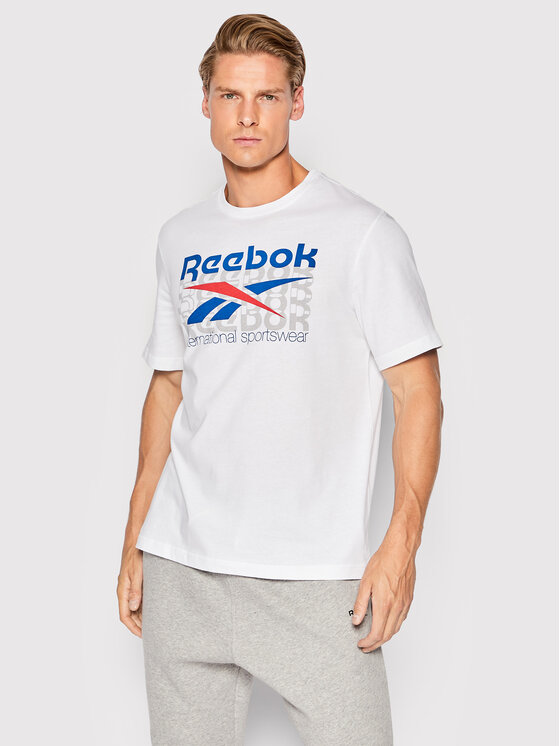 Reebok T-särk Graphic Series HT5851 Valge Regular Fit | Modivo.ee