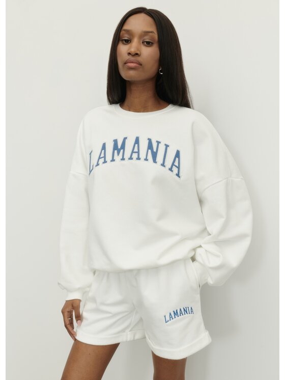 La Mania La Mania Felpa URBAN Bianco Classic Fit