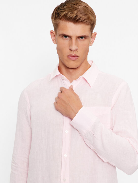 BOSS Boss Camicia Relegant 6 50489344 Rosa Regular Fit