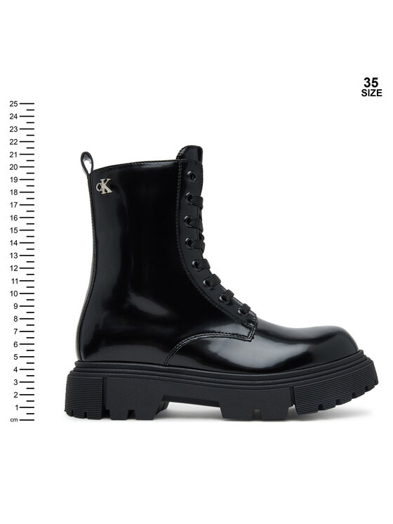 Calvin Klein Calvin Klein Туристически oбувки Tronchetto Allacciato V4A5-83133-1453 Черен