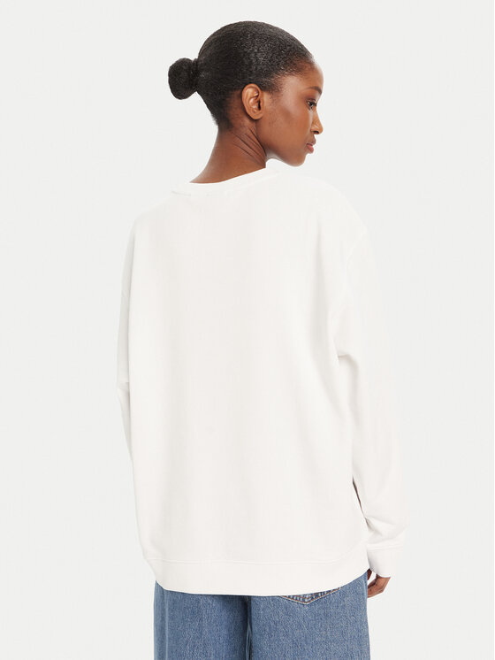 HUGO HUGO Bluza Classic 50522425 Biały Relaxed Fit