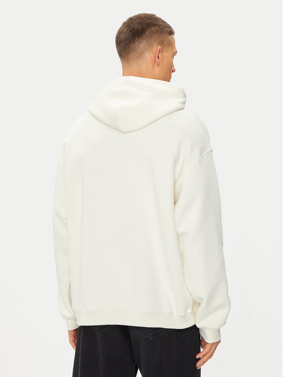 Converse Converse Pulóver M Cons Hoodie 10026148-A10 Ekru Regular Fit