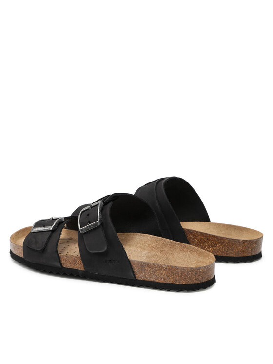 Geox Geox Natikače U Sandal Ghita B U159VB 00032 C9999 Crna