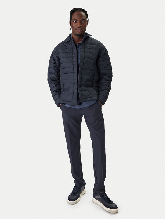 BOSS BOSS Kevad-sügis jope OW Urbanex 50551054 Tumesinine Regular Fit