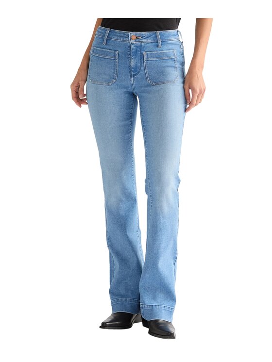 Wrangler Wrangler Jeansy 112332420 Niebieski Bootcut Fit