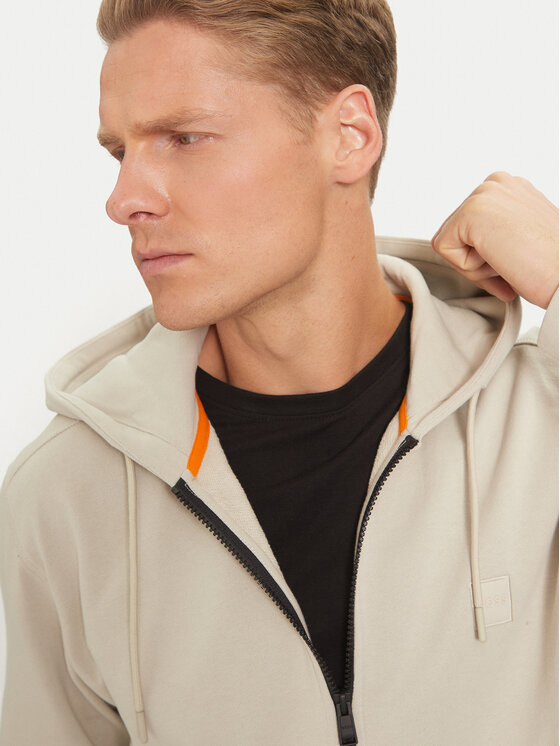 BOSS Boss Džemperis Zetalky 50508578 Smėlio Regular Fit