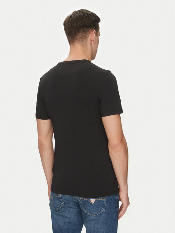 Guess Guess T-Shirt U5GM30 KCPZ1 Czarny Regular Fit