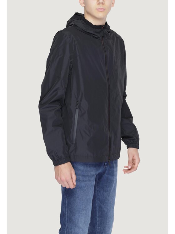 SUNS SUNS Giacca di pelle FLA MESH Nero To Fit