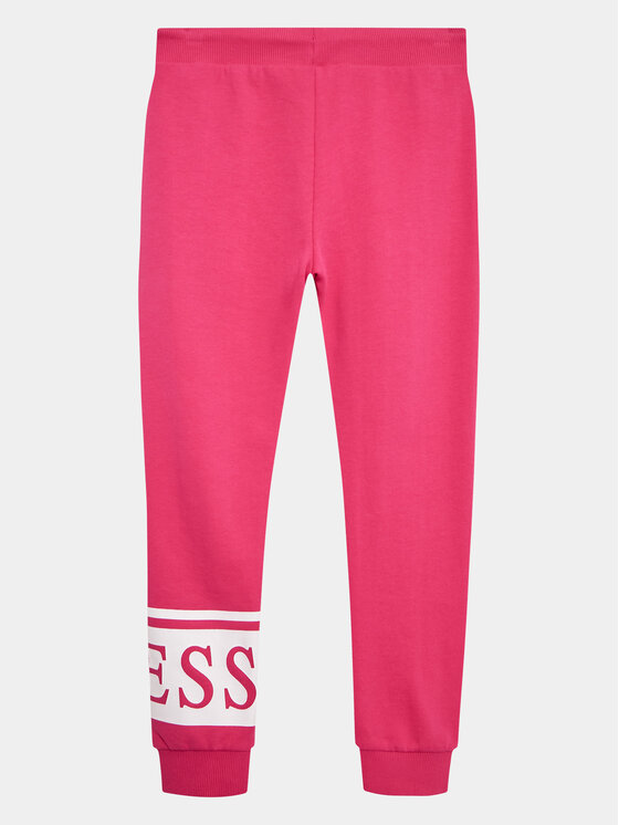 Guess Jogginghose J3yq11 Ka6r4 Rosa Relaxed Fit Modivo At