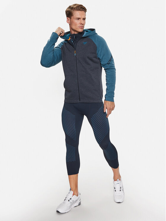 Dynafit Dynafit Bluza 24/7 Ptc Zip Hoody M 71506 Niebieski Regular Fit