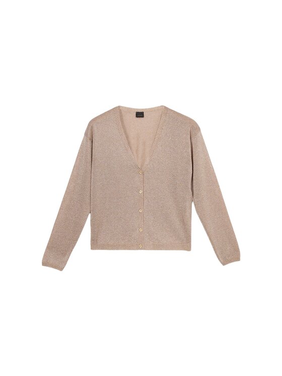 Oltre Oltre Cardigan M446J005193N012 Oro Slim Fit