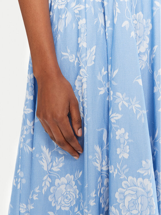 STAUD STAUD Sommerkleid Wells R25R2188TJ Blau Regular Fit