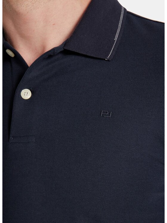 Pako Lorente Pako Lorente Polo P25WF-TX-003 Granatowy Classic Fit