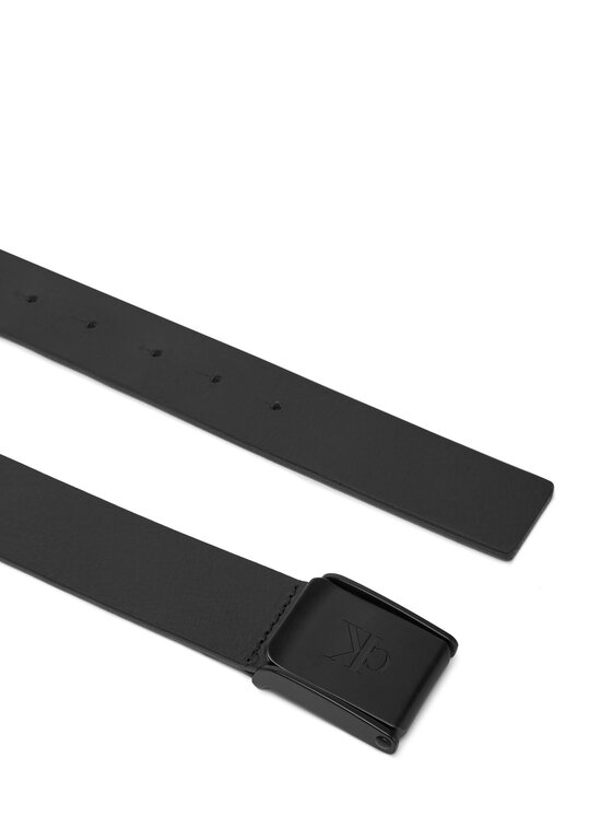 Calvin Klein Jeans Calvin Klein Jeans Férfi öv Clamp Casual Plaque Buckle 3.8Mm LV04G7000G Fekete