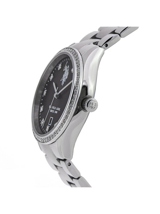 U.S. Polo Assn. U.S. Polo Assn. Часовник Colette USP8316BK Сребрист