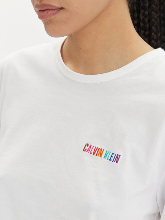 Calvin Klein Underwear Calvin Klein Underwear T-shirt 000QS7193E Bijela Relaxed Fit
