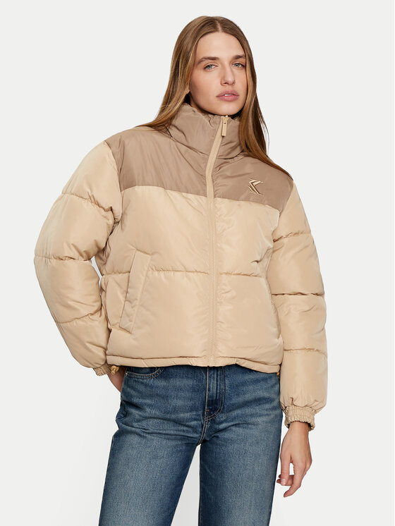 Karl Kani Giubbotto invernale Reversible 61760011 Beige Regular Fit, taglia : S