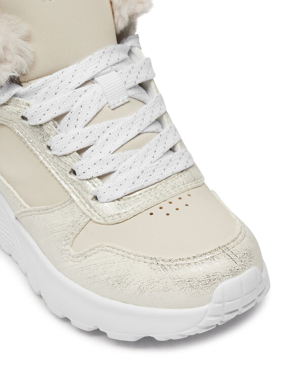 Skechers Skechers Čizme Uno Lite - Comfurt Collar 310396L/NAT Écru