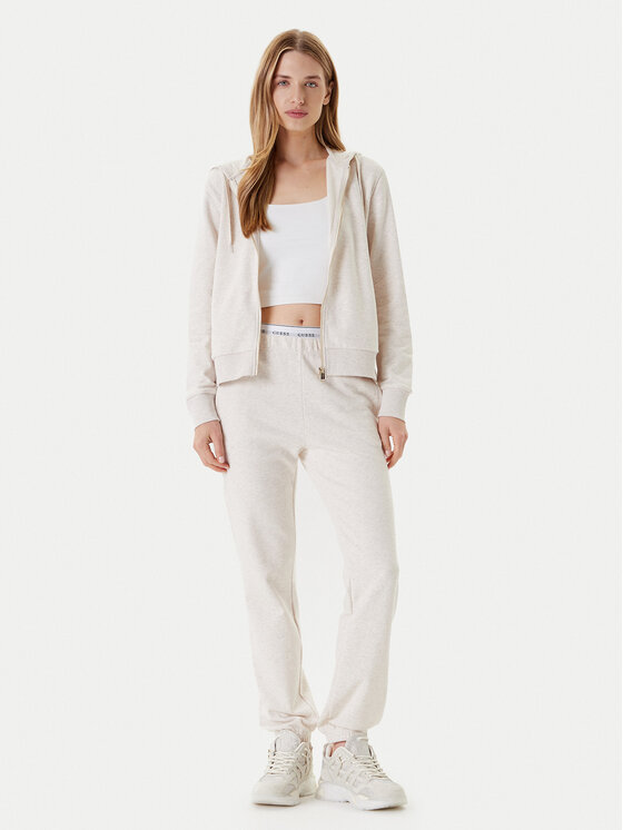 Guess Guess Pantaloni da tuta O5RB01 KCO31 Beige Regular Fit
