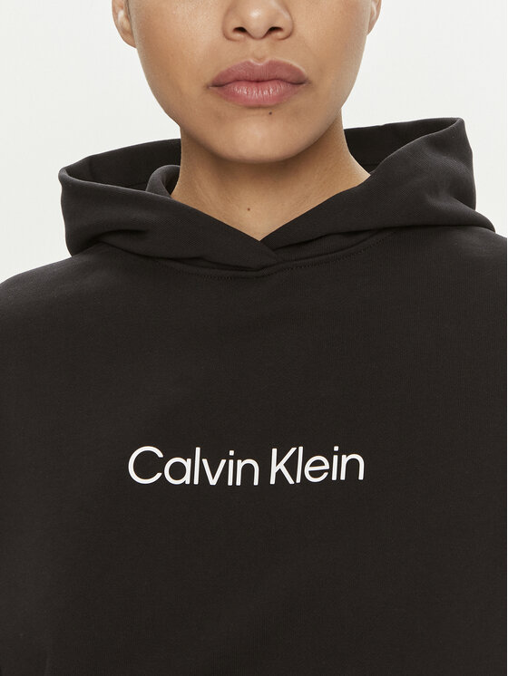 Calvin Klein Calvin Klein Μπλούζα Hero Logo K20K205449 Μαύρο Regular Fit