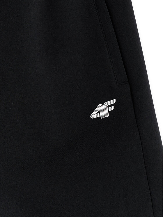 4F 4F Szorty sportowe COMMERCIAL 3 Czarny Regular Fit
