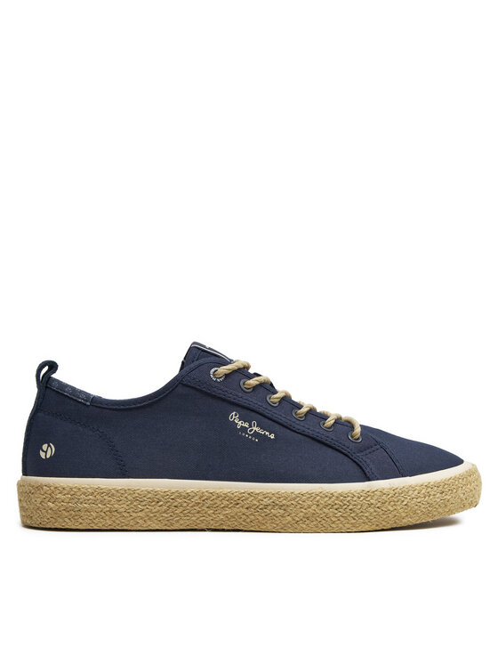 Pepe Jeans Pepe Jeans Espadrilky Port Basic PMS10324 Tmavomodrá