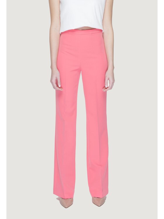 Silence Silence Pantalone da abito SD2013PE24 Corallo To Fit