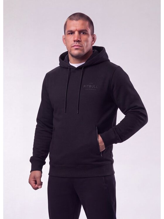 PITBULL PITBULL Bluza ARBOR Czarny Regular Fit
