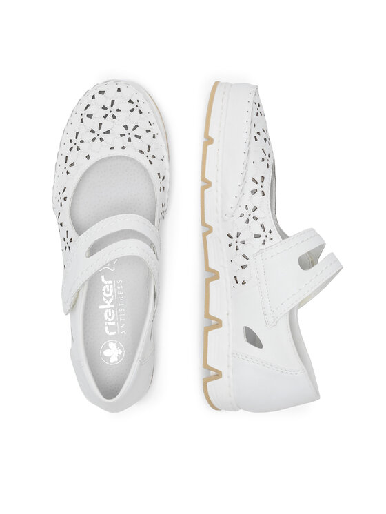 Rieker Rieker Halbschuhe 49977-80 Weiß