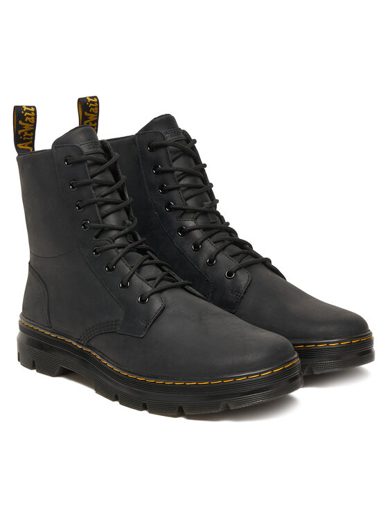 Dr. Martens Dr. Martens Trzewiki Combs Leather Casual Boots DM26007001 Czarny
