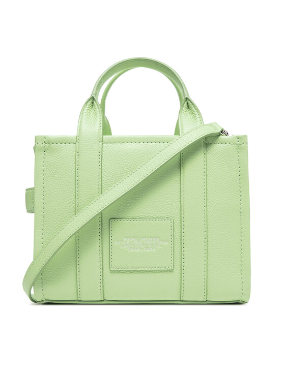 Marc Jacobs Geantă The Leather Small Tote Bag H009L01SP21 Verde