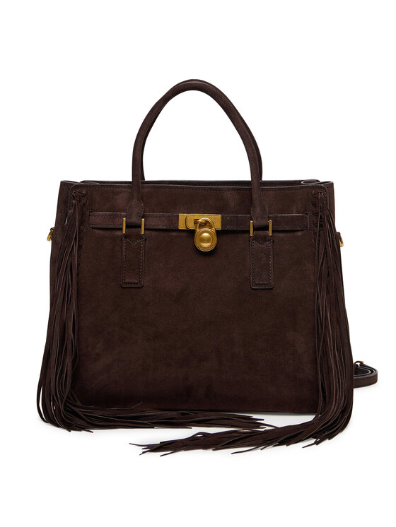 MICHAEL Michael Kors MICHAEL Michael Kors Ročna torba Hamilton Moderne 30F5ANXS3S Rjava