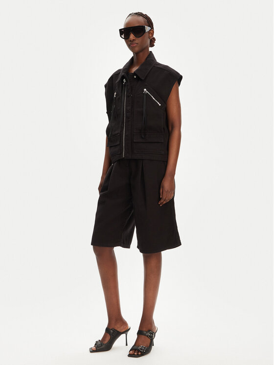 PINKO PINKO Kamizelka Gerard Gilet 105237 A2M8 Czarny Regular Fit